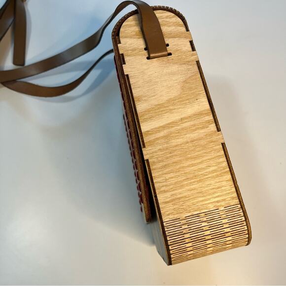 Wooden Handmade Bag Purse - Picture 8 of 16